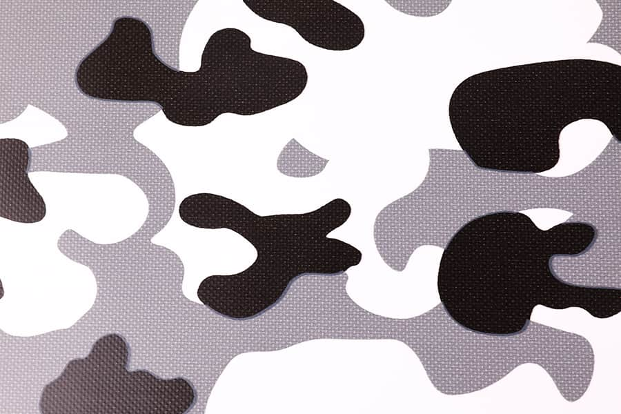 PVC zeildoek camouflage bedrukt